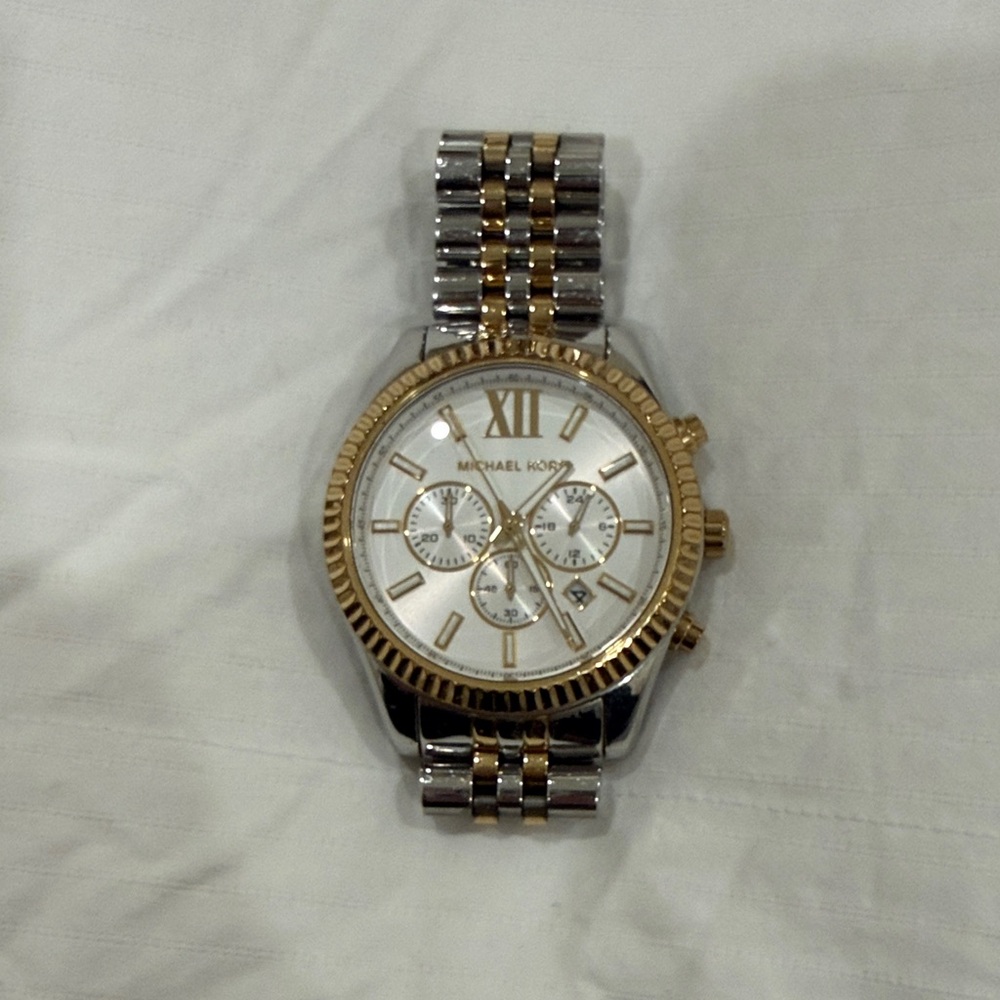 Michael Kors Two-Tone Chronograph Watch